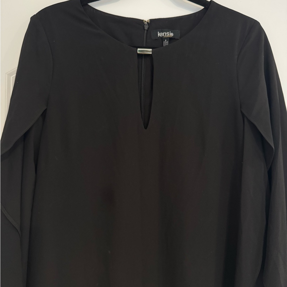 Kensie Size 8 Black Women's Dress - Picture 2 of 2